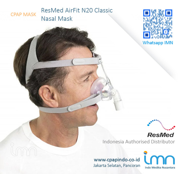 ResMed AirSense10 AutoSet+AirFit N20 Classic Nasal Mask