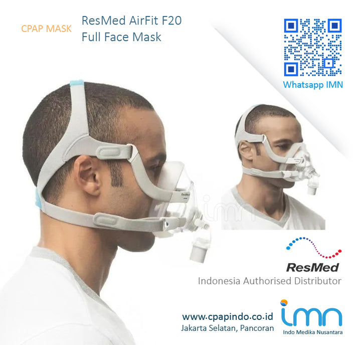 ResMed AirSense10 AutoSet+AirFit F20 Nasal Mask