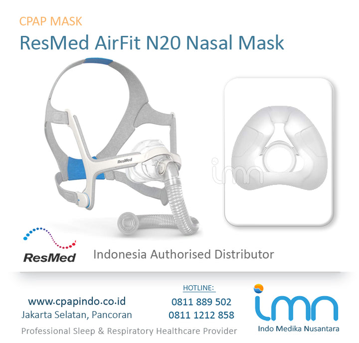 ResMed AirSense10 AutoSet+AirFit N20 Nasal Mask